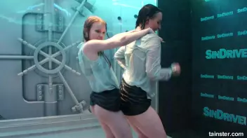 Cute chicks party underneath the club shower Screencap 27 on sinx.preview.netperv.com