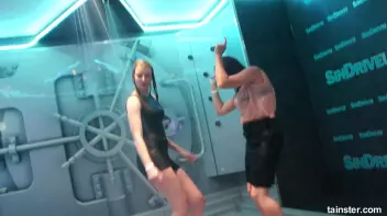 Cute chicks party underneath the club shower Screencap 63 on sinx.preview.netperv.com