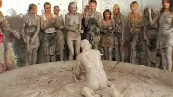Tit-to-Tit Mud Combat! Screencap 91 on sinx.preview.netperv.com