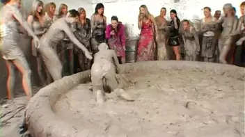 Tit-to-Tit Mud Combat! Screencap 102 on sinx.preview.netperv.com