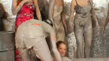 Tit-to-Tit Mud Combat! Screencap 15 on sinx.preview.netperv.com