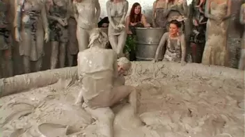 Tit-to-Tit Mud Combat! Screencap 47 on sinx.preview.netperv.com