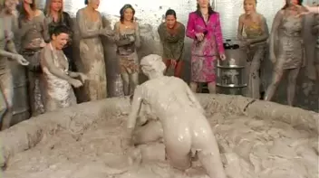Tit-to-Tit Mud Combat! Screencap 48 on sinx.preview.netperv.com