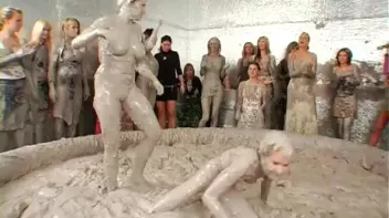 Tit-to-Tit Mud Combat! Screencap 55 on sinx.preview.netperv.com