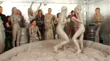 Tit-to-Tit Mud Combat! Screencap 56 on sinx.preview.netperv.com