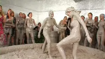 Tit-to-Tit Mud Combat! Screencap 69 on sinx.preview.netperv.com