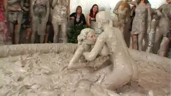 Tit-to-Tit Mud Combat! Screencap 70 on sinx.preview.netperv.com