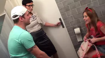 Piss And Fist Play In The Lady's Room Screencap 2 on sinx.preview.netperv.com