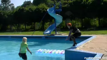 Wet And Creamy At The Pool Screencap 8 on sinx.preview.netperv.com