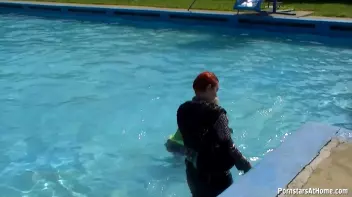 Wet And Creamy At The Pool Screencap 16 on sinx.preview.netperv.com