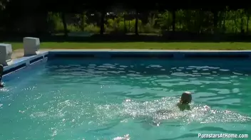 Wet And Creamy At The Pool Screencap 39 on sinx.preview.netperv.com