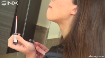 Pissy Pissing, Brunette Babe Soaks The Floor Screencap 10 on sinx.preview.netperv.com