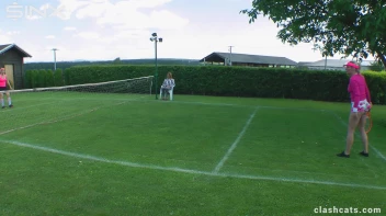 Tennis Girls Catfight and Get Soaking Wet - Cam 1 Screencap 10 on sinx.preview.netperv.com
