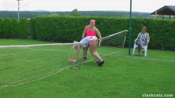 Tennis Girls Catfight and Get Soaking Wet - Cam 1 Screencap 22 on sinx.preview.netperv.com