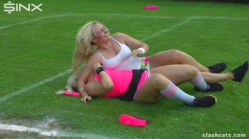 Tennis Girls Catfight and Get Soaking Wet - Cam 1 Screencap 28 on sinx.preview.netperv.com