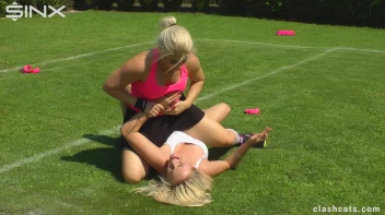 Tennis Girls Catfight and Get Soaking Wet - Cam 1 Screencap 34 on sinx.preview.netperv.com