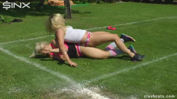 Tennis Girls Catfight and Get Soaking Wet - Cam 1 Screencap 35 on sinx.preview.netperv.com