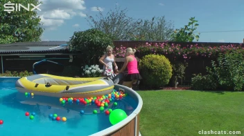 Tennis Girls Catfight and Get Soaking Wet - Cam 1 Screencap 50 on sinx.preview.netperv.com