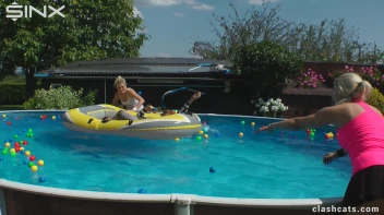 Tennis Girls Catfight and Get Soaking Wet - Cam 1 Screencap 54 on sinx.preview.netperv.com