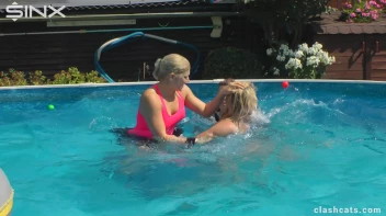 Tennis Girls Catfight and Get Soaking Wet - Cam 1 Screencap 64 on sinx.preview.netperv.com