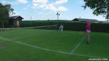 Tennis Girls Catfight and Get Soaking Wet - Cam 1 Screencap 7 on sinx.preview.netperv.com