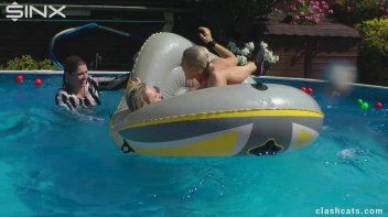 Tennis Girls Catfight and Get Soaking Wet - Cam 1 Screencap 73 on sinx.preview.netperv.com