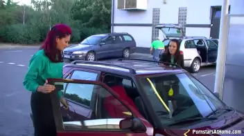 Satin Freaks Messy Carwash Screencap 5 on sinx.preview.netperv.com