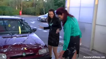 Satin Freaks Messy Carwash Screencap 25 on sinx.preview.netperv.com