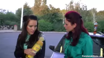 Satin Freaks Messy Carwash Screencap 41 on sinx.preview.netperv.com