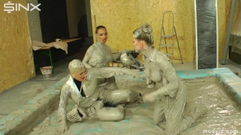 Messy girls double team hot blonde in mud wrestling catfight Screencap 13 on sinx.preview.netperv.com