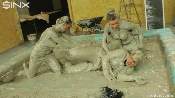 Messy girls double team hot blonde in mud wrestling catfight Screencap 20 on sinx.preview.netperv.com