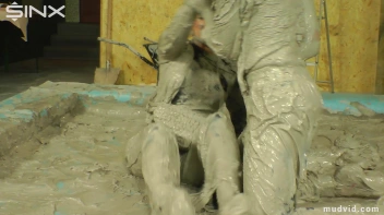 Messy girls double team hot blonde in mud wrestling catfight Screencap 35 on sinx.preview.netperv.com