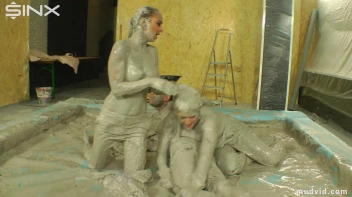 Messy girls double team hot blonde in mud wrestling catfight Screencap 58 on sinx.preview.netperv.com