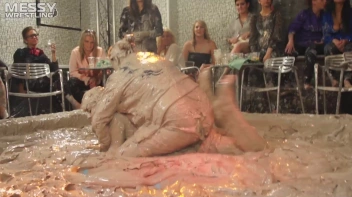 Muddy Wrestling: Roughin' Up The Ring In Leather! 2 Amateur Battles - Audience vs. Audience Screencap 71 on sinx.preview.netperv.com