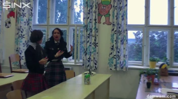 Bratty Schoolgirls Tie Up Their Teacher For WAM Fun - Cam 1 Screencap 45 on sinx.preview.netperv.com
