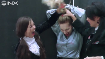 Bratty Schoolgirls Tie Up Their Teacher For WAM Fun - Cam 1 Screencap 73 on sinx.preview.netperv.com