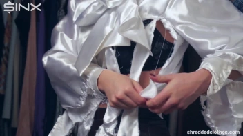 Big Tittied Brunette's Clothes Shredding Saga - Cam 1 Screencap 27 on sinx.preview.netperv.com