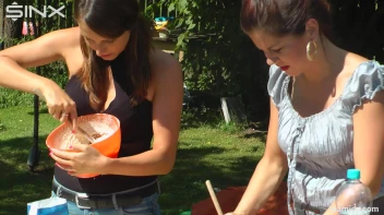 Brunette Hotties Compete In Messy Food Fight Screencap 16 on sinx.preview.netperv.com