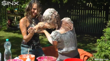 Brunette Hotties Compete In Messy Food Fight Screencap 38 on sinx.preview.netperv.com