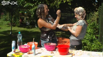 Brunette Hotties Compete In Messy Food Fight Screencap 39 on sinx.preview.netperv.com