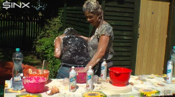 Brunette Hotties Compete In Messy Food Fight Screencap 44 on sinx.preview.netperv.com