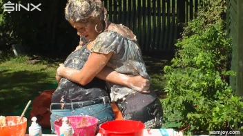 Brunette Hotties Compete In Messy Food Fight Screencap 46 on sinx.preview.netperv.com