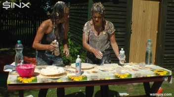 Brunette Hotties Compete In Messy Food Fight Screencap 56 on sinx.preview.netperv.com