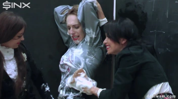 Bratty Schoolgirls Tie Up Their Teacher For WAM Fun - Cam 1 Screencap 120 on sinx.preview.netperv.com