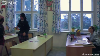 Bratty Schoolgirls Tie Up Their Teacher For WAM Fun - Cam 1 Screencap 24 on sinx.preview.netperv.com