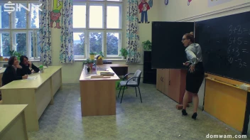 Bratty Schoolgirls Tie Up Their Teacher For WAM Fun - Cam 1 Screencap 43 on sinx.preview.netperv.com