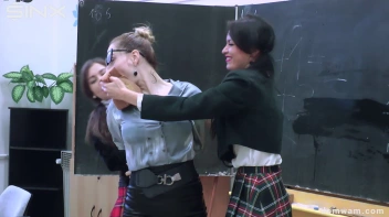 Bratty Schoolgirls Tie Up Their Teacher For WAM Fun - Cam 1 Screencap 54 on sinx.preview.netperv.com