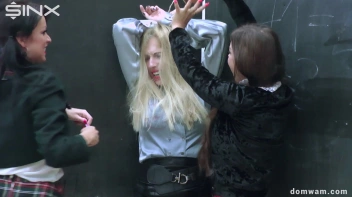 Bratty Schoolgirls Tie Up Their Teacher For WAM Fun - Cam 1 Screencap 81 on sinx.preview.netperv.com