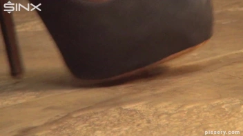 Pissy Pissing, Brunette Babe Soaks The Floor Screencap 33 on sinx.preview.netperv.com