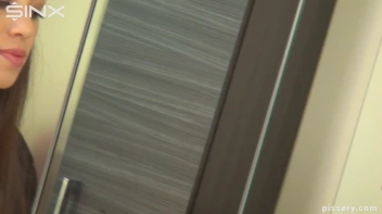 Pissy Pissing, Brunette Babe Soaks The Floor Screencap 11 on sinx.preview.netperv.com